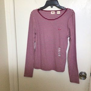 Levi’s Boatneck Striped Tee